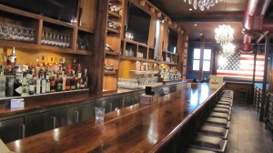 The Elevated First Floor Bar to the Left