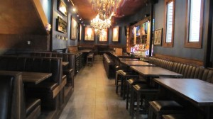 Upstairs Seating Area Looking toward Rear of Building, Bar on Right