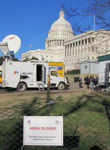 West Front of US Capitol, January 20, 2013, circa 3:00pm
