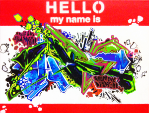 Hello my name is by HKS 181