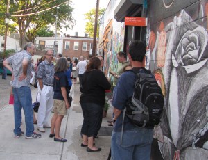 The Fridge Crowd Takes a Breather Between Sets