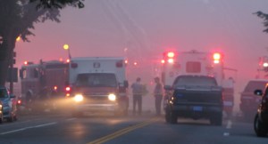 Photo of Fragers' Paint Store taken at 8:20pm from 11th and D Streets, SE