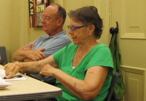 Commissioners Garrison and Oldenburg scoffed at Hall's assertions