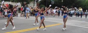 Eastern High School Band Majorettes