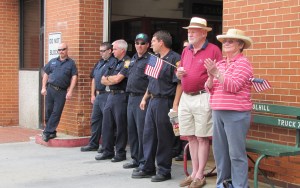 Barracks Row Fire Fighters and Friends