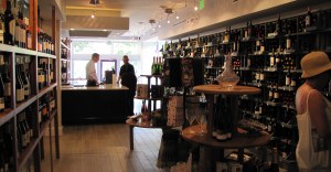 Co-Owner Michael Warner helps an early customer during the soft opening