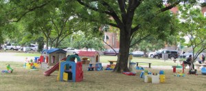 The North Parcel of the Eastern Market Plaza Complex Will Be Re-Designed to Encompass a Playground
