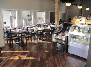 Sona's interior - mid-afternoon on Friday.