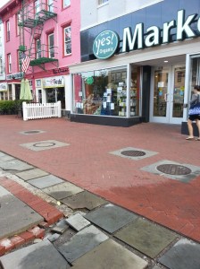 Barracks Row Seeks Parking Funds to Repair Pedestrian Hazards on 8th Street, SE