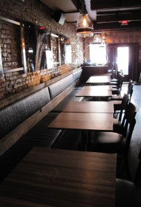Part of the Dining Room Looking toward the Front of Barrel