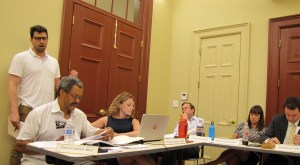 Steve  Salas at ANC6B Meeting, Tuesday Night