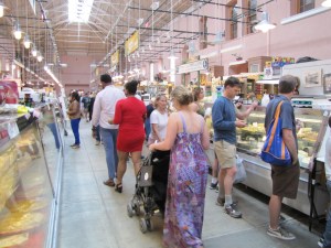Inside Eastern Market, Sunday Afternoon, 3:30pm