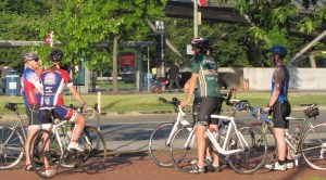 Two Ways to Ride.  Saturday Morning.  