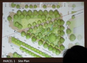Plan for the Park North on PA Avenue, with Children's Playground