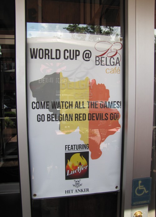 Belga Cafe on Barracks Row Takes the World Cup  Seriously