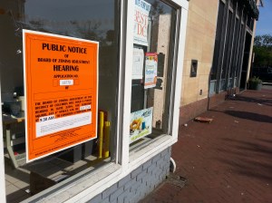 Notice Given of Request for Special Exception and Variance for &Pizza on Barracks Row