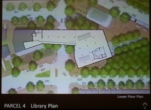 Footprint of Underground Extension of Southeast Library