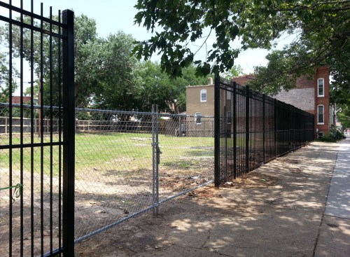 A New Iron Fence For the Lots Surrounding 1230 Pennsylvania Avenue, SE, Foreshadows A New Temporary Frager's Location