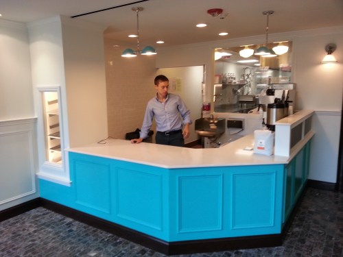 CEO Greg Menna Readies District Doughnuts for Friday's Soft Opening