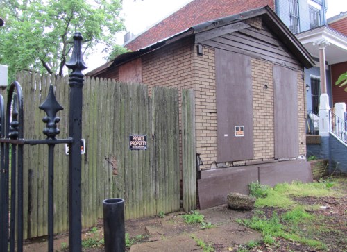 The Shotgun House at 1229 E Street, SE