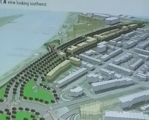 Concept A looking Southwest