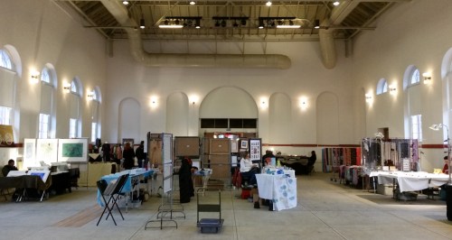 Eastern Market North Hall, circa 3:00pm, Sunday, March 1