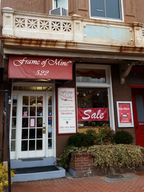 Frame of Mine Next to Go?