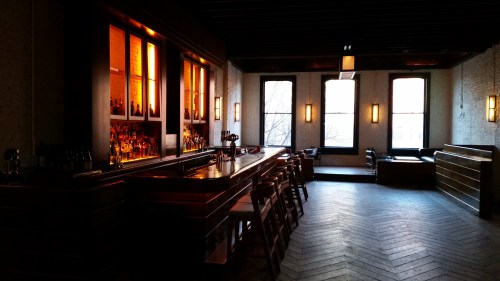 The Bar and Front Seating Section, Second Floor