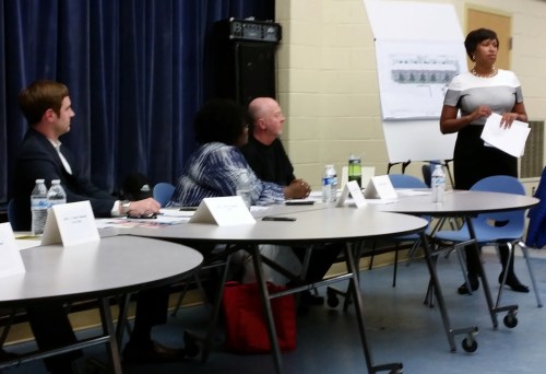 Mayor Bowser last Thursday night at ANC6A