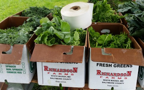 Local Greens - Collard, Kale and Mustard