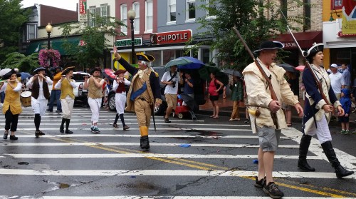 And, representing the Continental Army.....