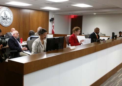 Public Service Commissioners, L-R: Commissioner Fort, Chair Kane, Commissioner Phillips