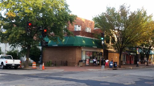 The 7-11 in the 400 block of  on Barracks Row was the scene of a flash robbery last  Thursday. 