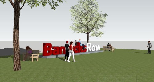 Preliminary Concept for Public Art Piece on Eastern Market Metro Plaza (1 of 2)