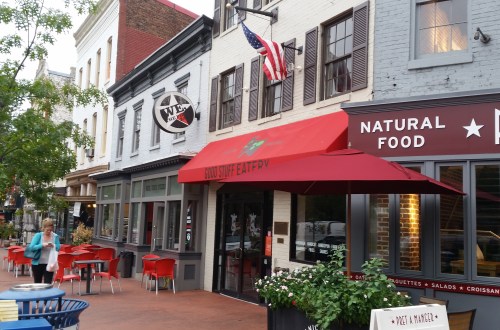 Good Stuff Eatery at 303 Pennsylvania Avenue, SE, was hit by armed robbers Saturday night