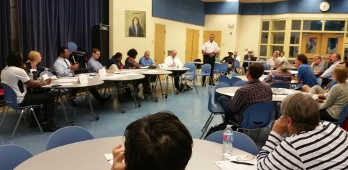 MPD First District Acting Captain Tony Charland speaks to the First District's response to crime on H Street