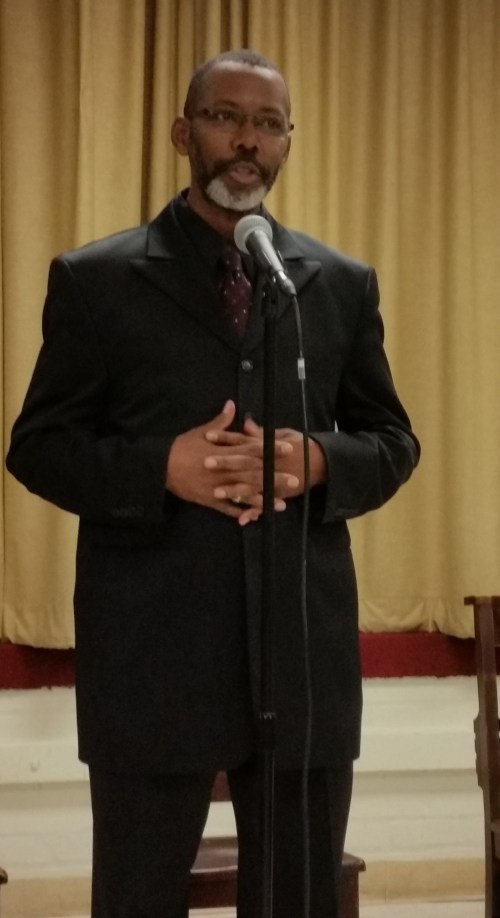 The Reverend Anthony Owens, Pastor, Liberty Baptist Church.  "Leave the comfort of your homes and go out into the community and make a difference."