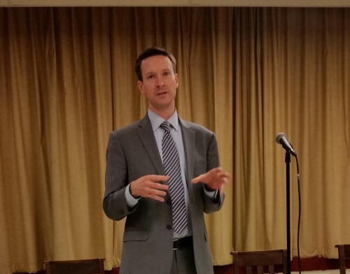 Councilmember Charles Allen pays tribute to Hill East activist Will Hill. 