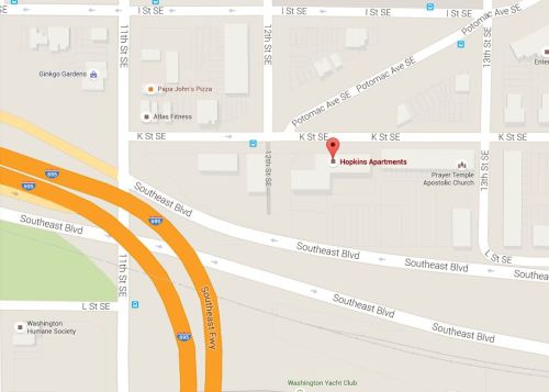 Hopkins Apartments - image courtesy of Google Maps