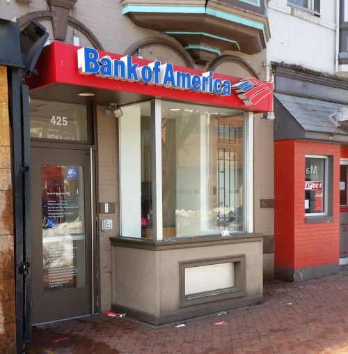 The Bank of America ATM on Barracks Row - 425 8th Street, SE