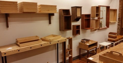 Some of septcarrés' cabinetry 