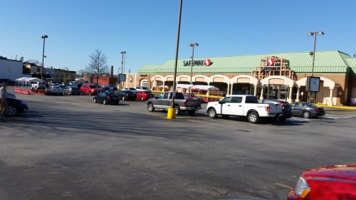 The Safeway at 415 14th Street, SE, rivals in size the currently-under-redevelopement Buchanan School site immediately behind it, but is unencumbered by historic structures.