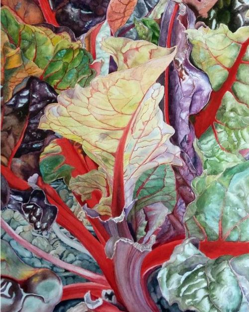 Garden Palette, by Wan Ho Lee, Capitol Hill Art League, at CHAW