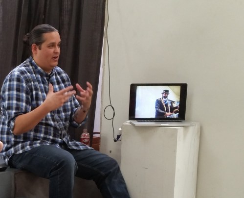 Gregg Deal at The Fridge Last Sunday