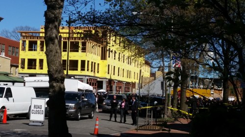 Security, as they say, was tight.