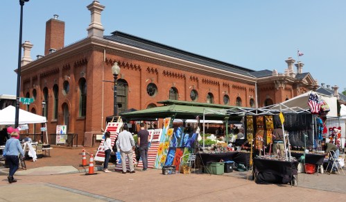 Eastern Market, Sunday morning, circa 10am
