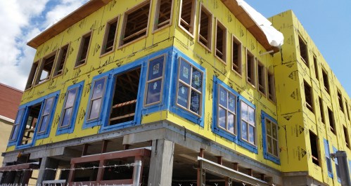 Residents in the Capitol Hill Historic District would violate historic preservation regulations if they put windows like these in their homes