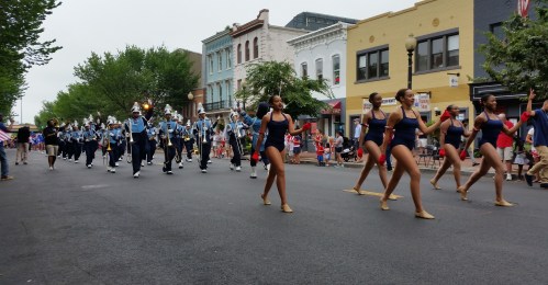 The Eastern High Marching Band lived up to its reputation as a city-wide crowd pleasing favorite