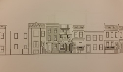 Sassan Gharai of SGA Architects says the new design “is more in keeping with the character of the block.”