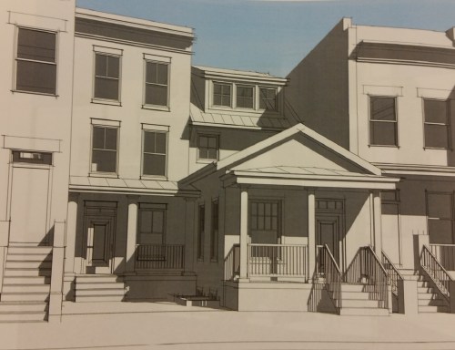 SGA Architect's revised plan for preserving the Shotgun House
